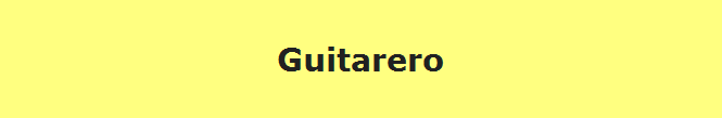 Guitarero