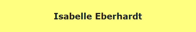 Isabelle Eberhardt