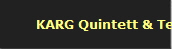 KARG Quintett & Tekumseh